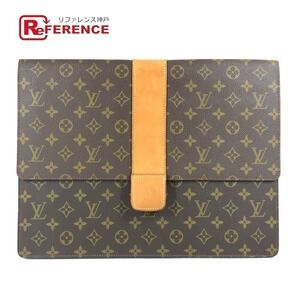 Louis Vuitton Monogram Poche Diplomat bag clutch brown